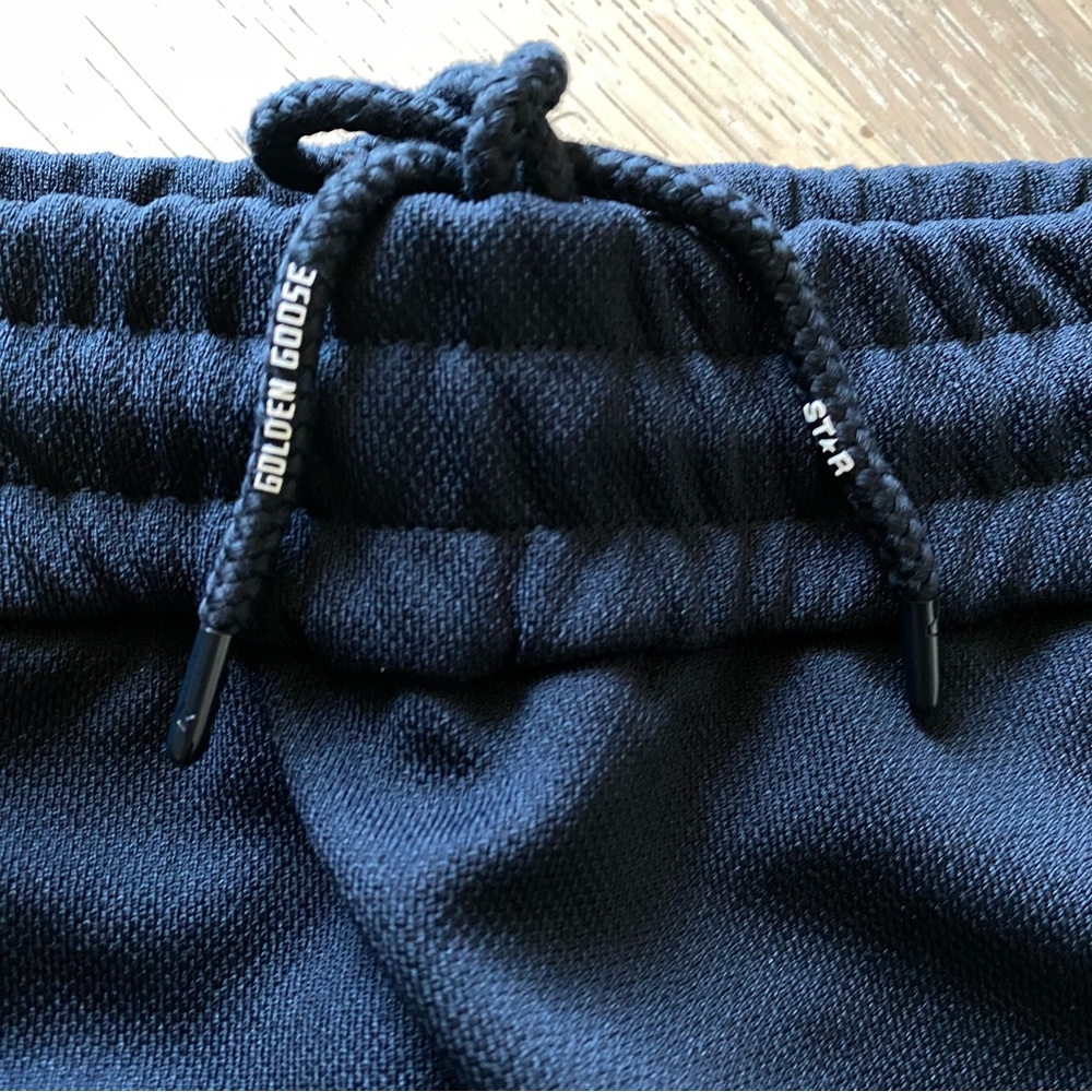 Golden Goose STAR collection elastic drawstring waist mini skirt sz 28-29 - Picture 4 of 11